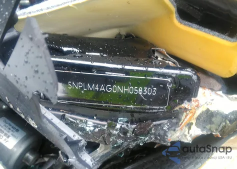 2022 Hyundai Elantra Sel из США, поврежденный, VIN 5NPLM4AG0NH058303